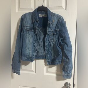 Vintage Maurice’s Classic Blue Denim Jacket XLg